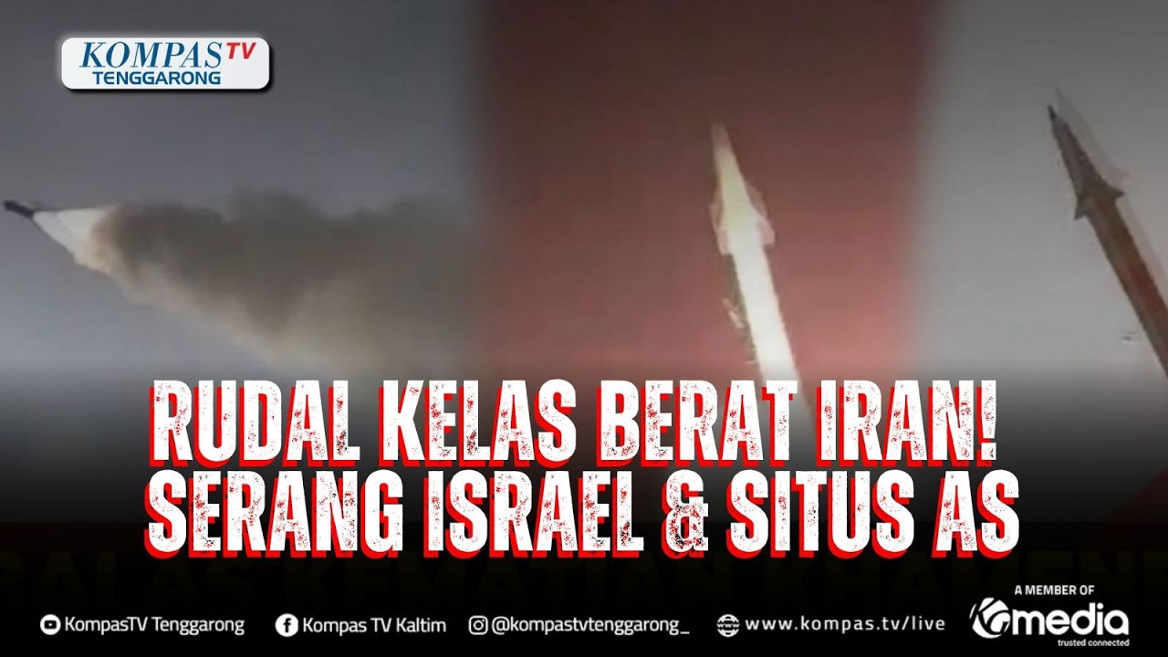 Iran Luncurkan Rudal Khorramshahr 4, Hipersonik Fattah & Kheibar! Targetkan Israel & Situs AS