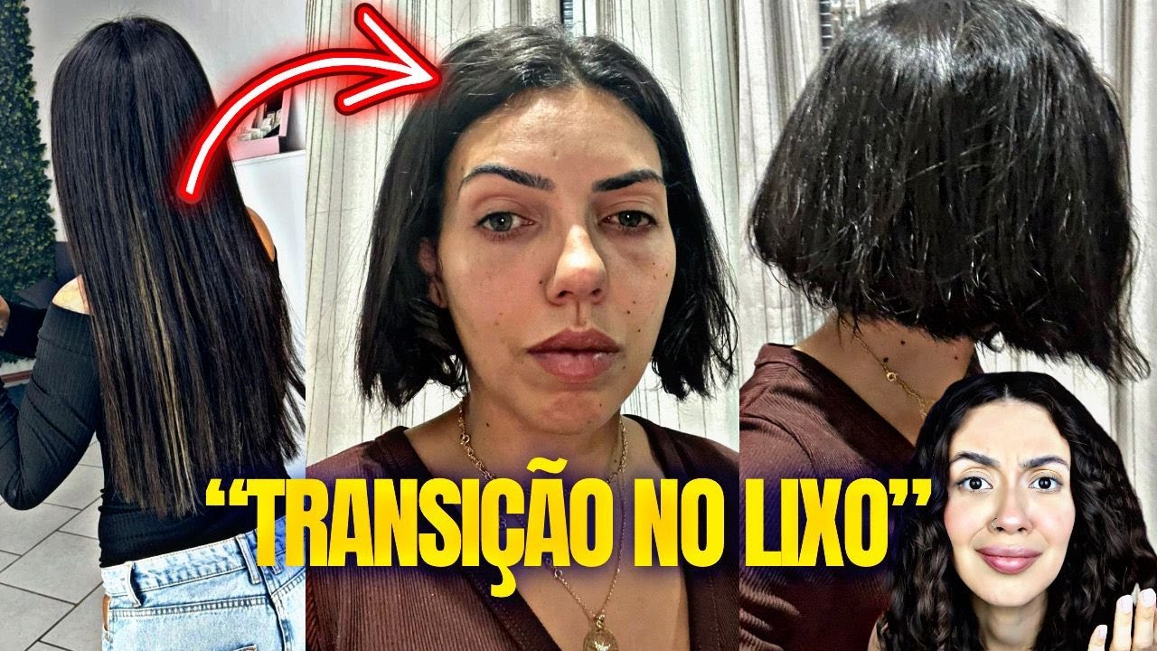 BIG CHOP DESASTROSO! CABELEIREIRO PICOTOU O CABELO DELA!