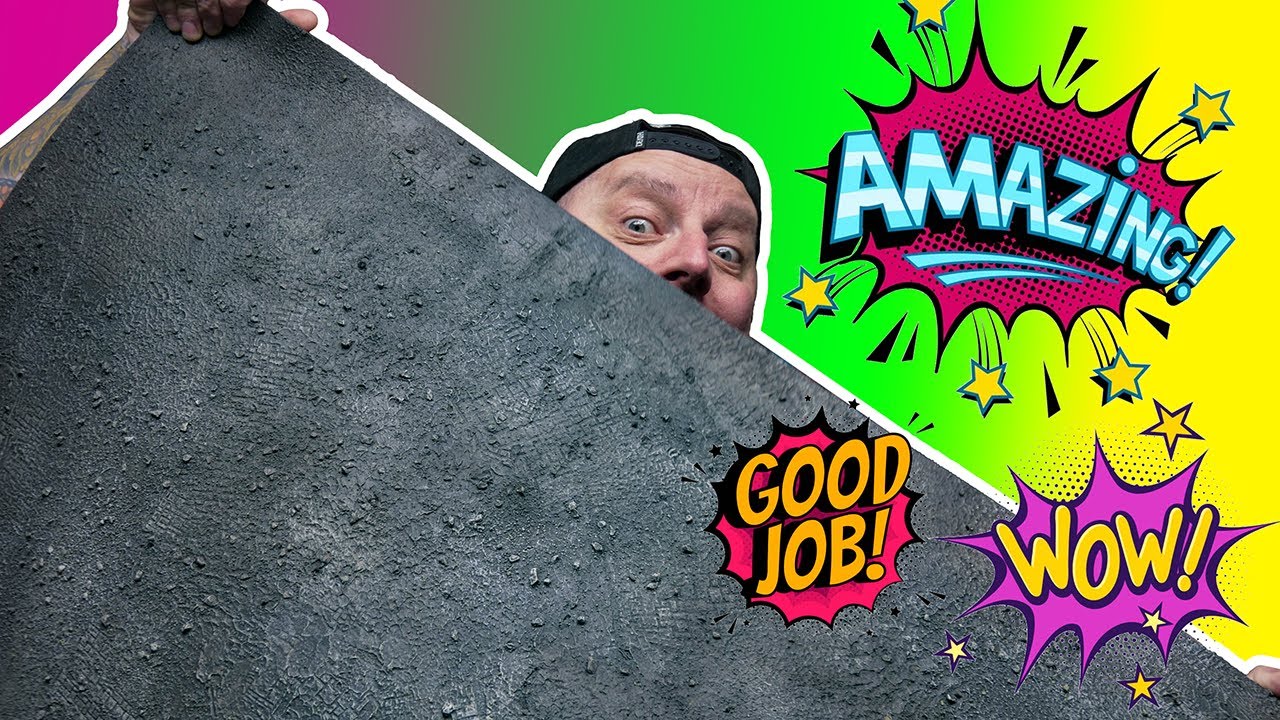 Как сделать потрясающий РЕЗИНОВЫЙ ИГРОВОЙ КОВРИК за небольшие деньги!