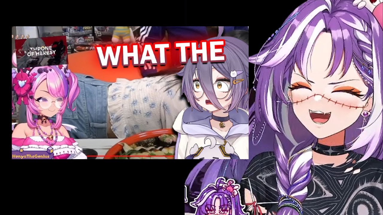 Michi Reacts to Henya React to Ironmouse Reacts to Kson Clip