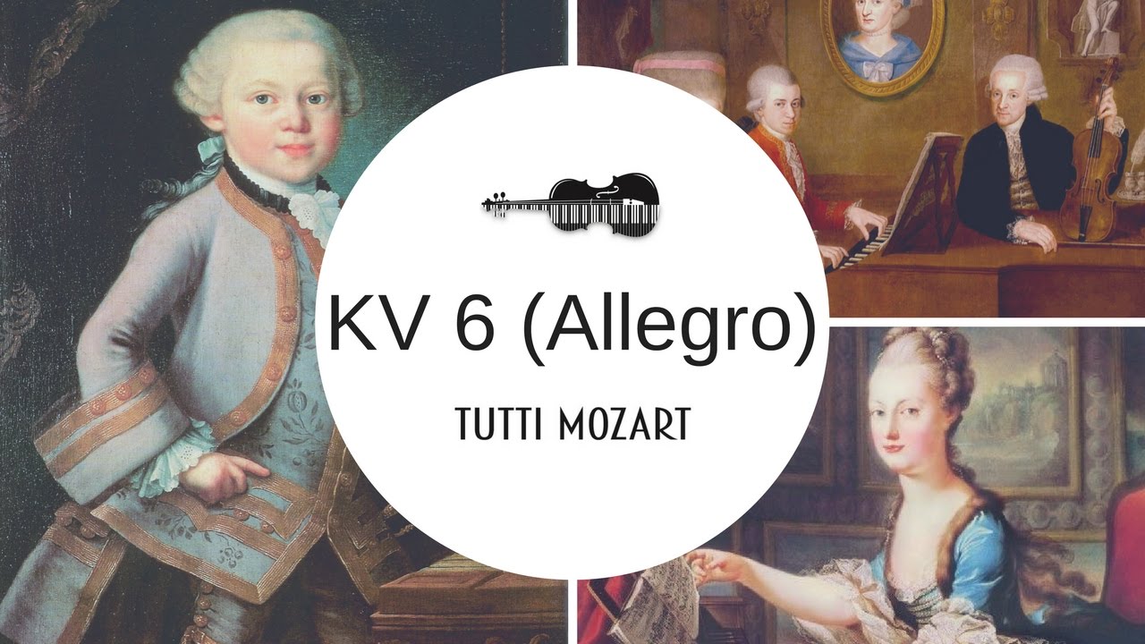 Tutti Mozart - KV6 (Allegro)