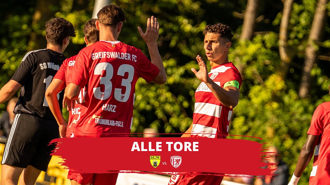 ALLE TORE | SG Wöpkendorf vs. Greifswalder FC | Testspiel Saison 2025/2026