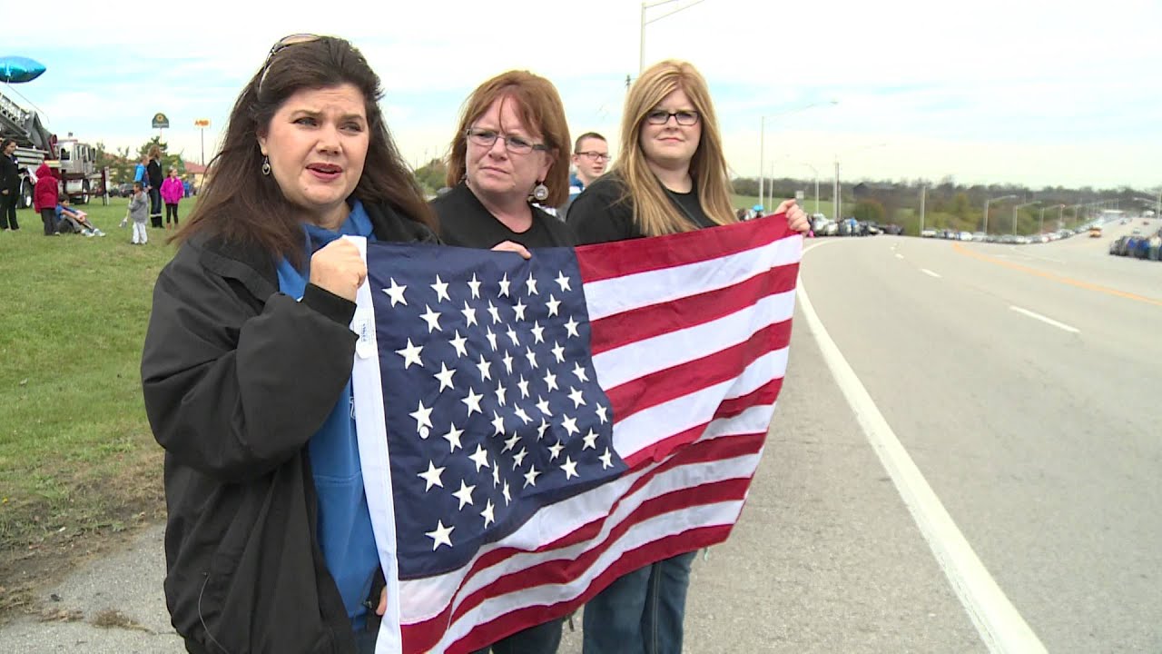 Officer Daniel Ellis Funeral Procession