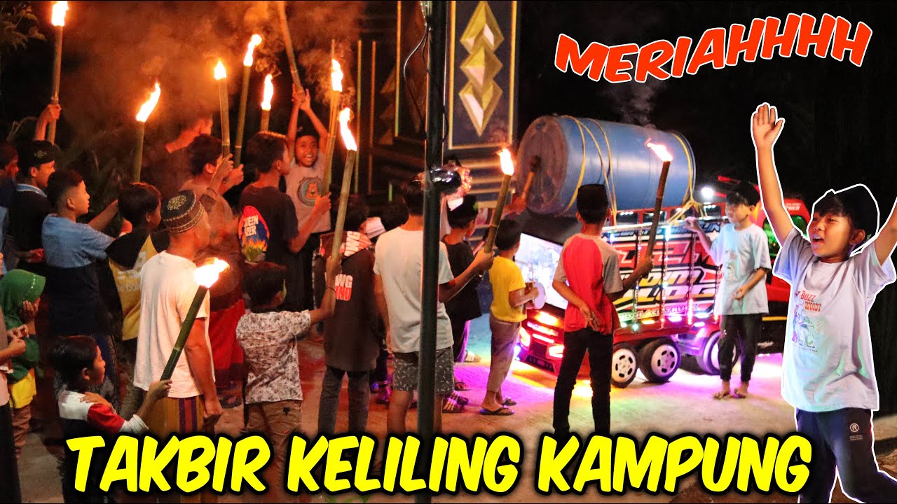 KEMERIAHAN TAKBIR KELILING IDUL ADHA 2022 DIMAS PAKAI TRUK DITDIM BARENG TEMAN, MERIAH SEKALI