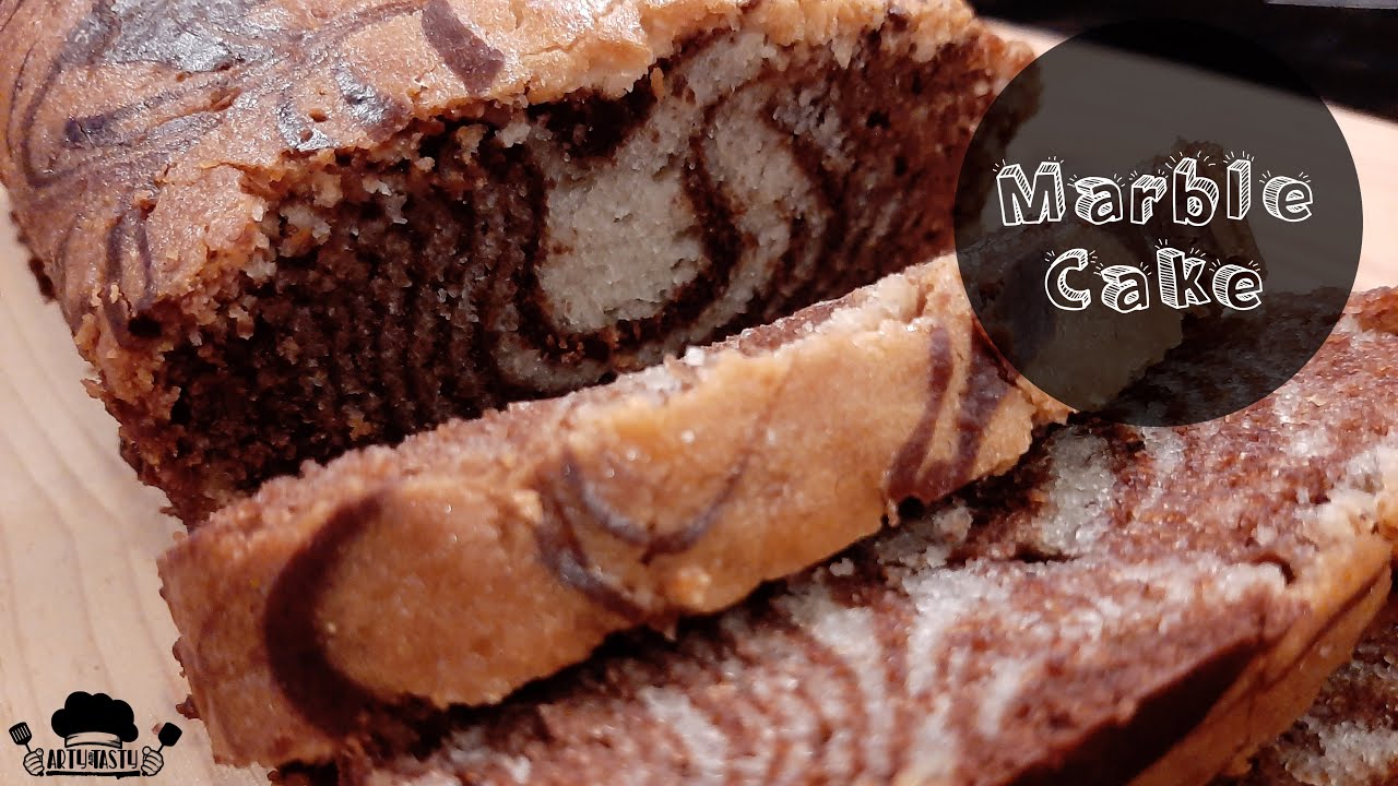 Marble Cake | Recipe | Marble Tea Cake