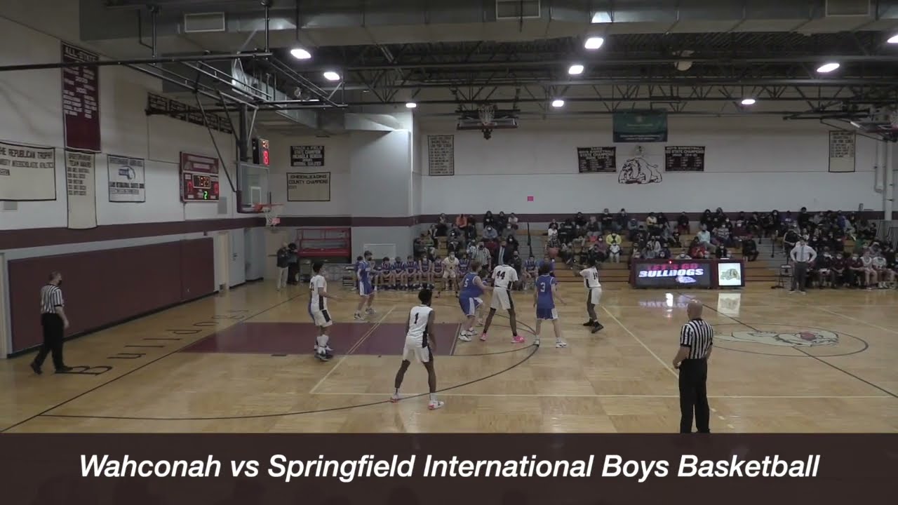 Boy's Basketball: Wahconah vs.  Springfield.