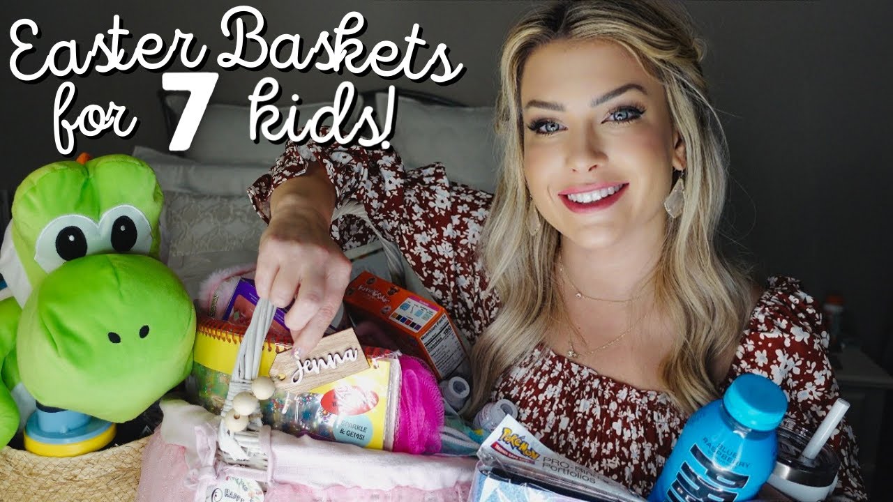 WHAT'S IN MY KIDS' EASTER BASKETS 2023 ✝️🐰🐣 EASTER STUFFER IDEAS FOR TEEN BOYS, GIRLS & TODDLER