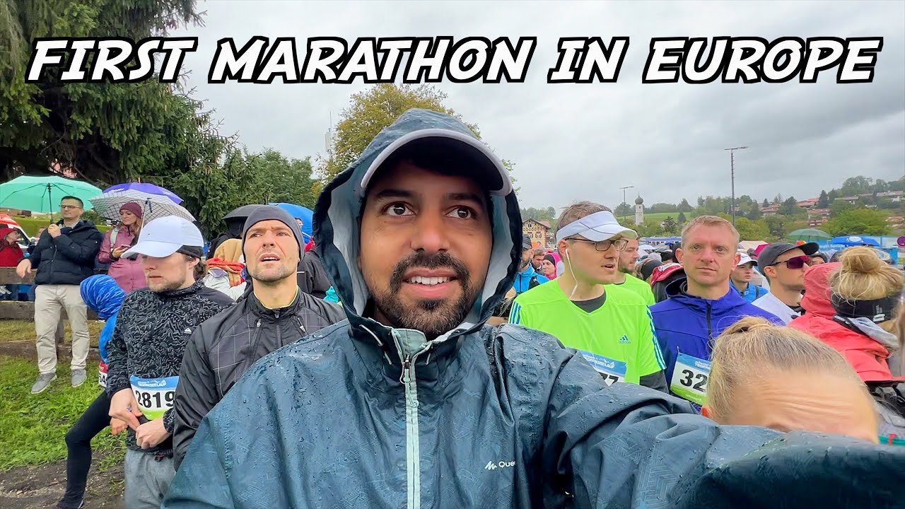 I Ran a Marathon in Germany & got 2nd Price