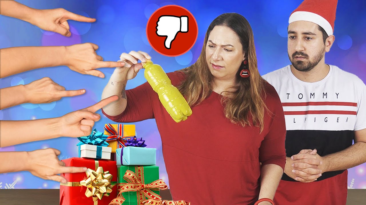 FIZEMOS OS PIORES PRESENTES DE NATAL PARA FAMÍLIA - Veja a reação deles!