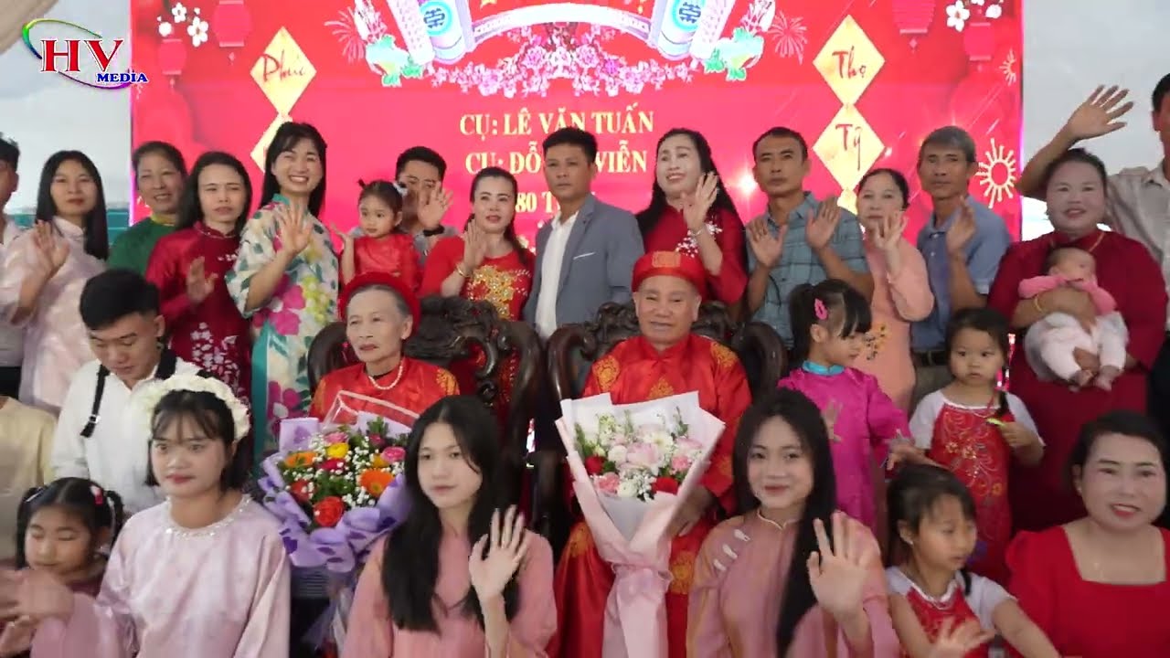LỄ MỪNG  SONG THỌ CỤ ÔNG LÊ VĂN TUẤN  & CỤ BÀ ĐỖ THỊ VIỄN