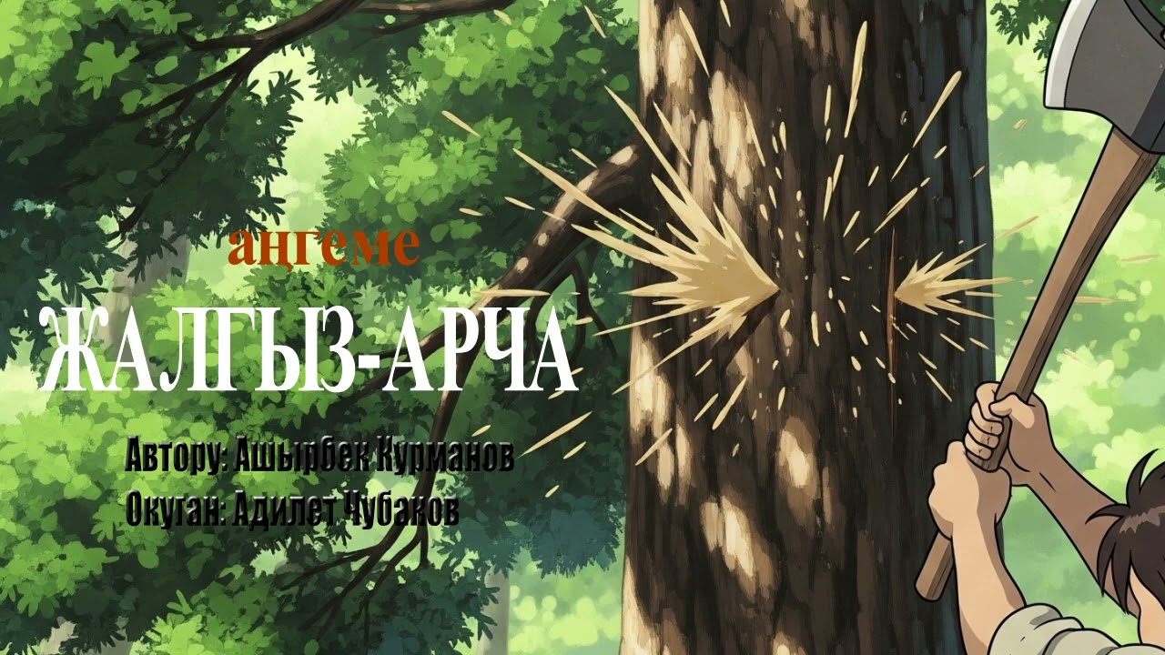 ЖАЛГЫЗ-АРЧА \ АШЫРБЕК КУРМАНОВ \ АУДИО КИТЕП