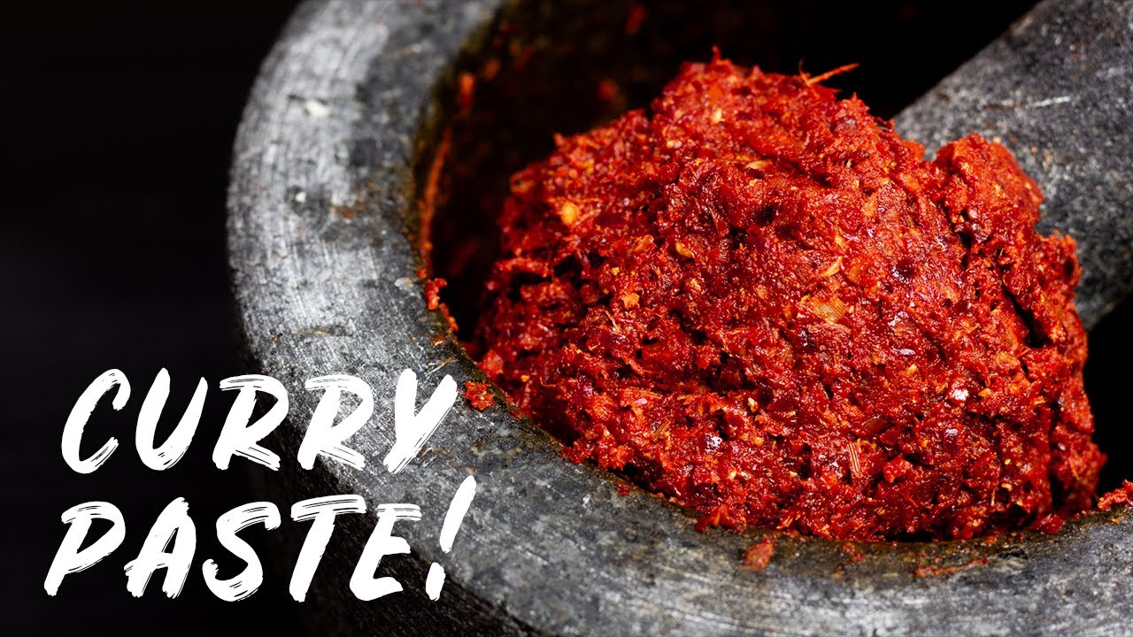Thai Yellow Curry Paste Made from Scratch! | Quick & Easy Recipe