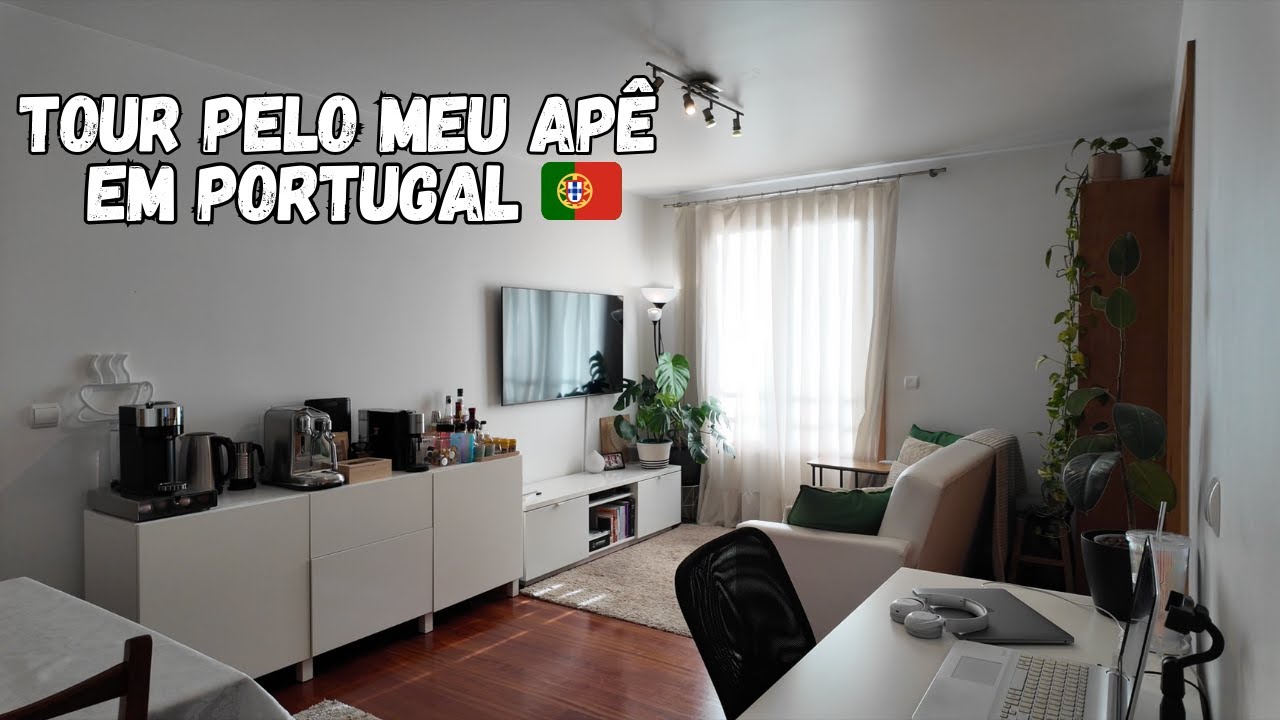 TOUR PELO MEU APARTAMENTO EM PORTUGAL 2025 | Carolina Ferreira