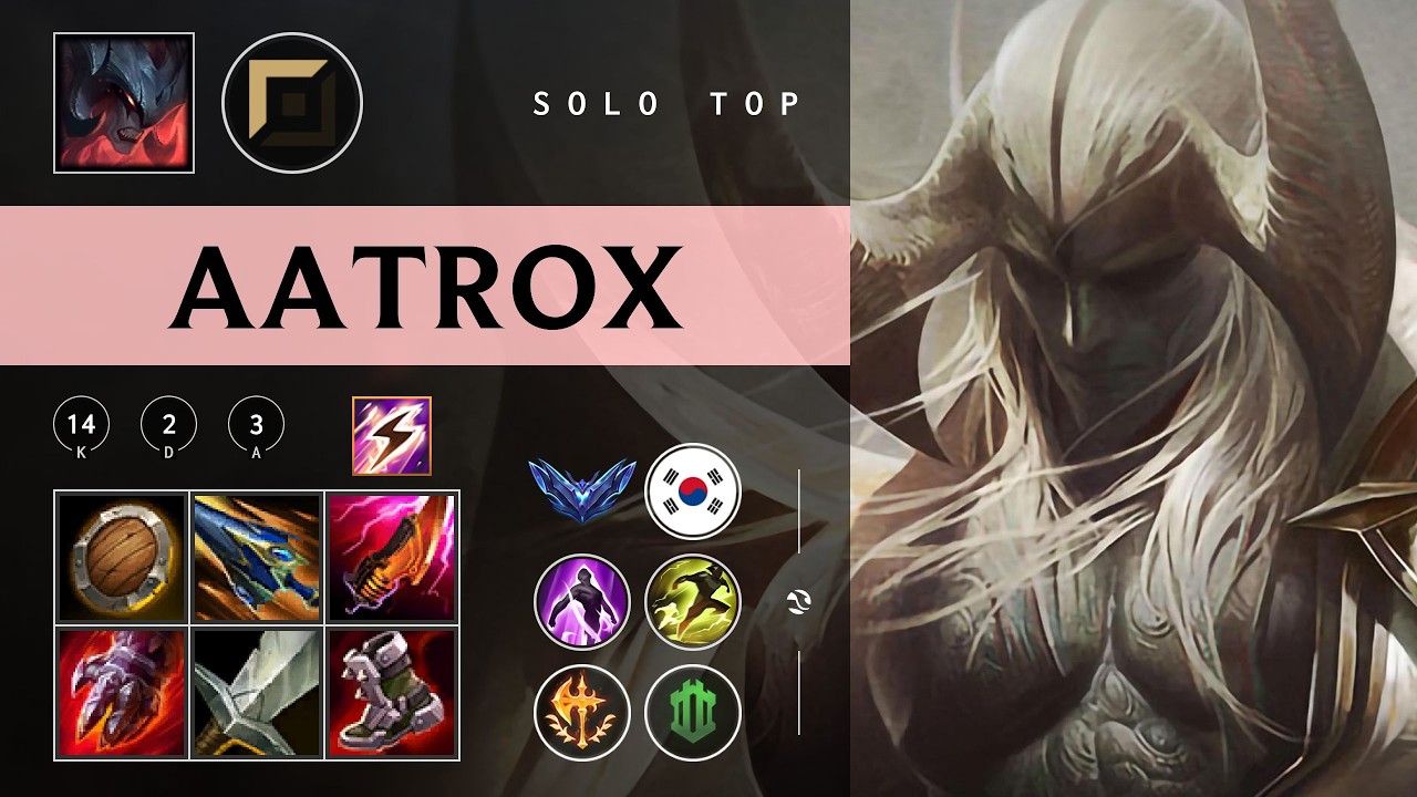 Aatrox Top vs Xin Zhao - KR Diamond Patch 26.03