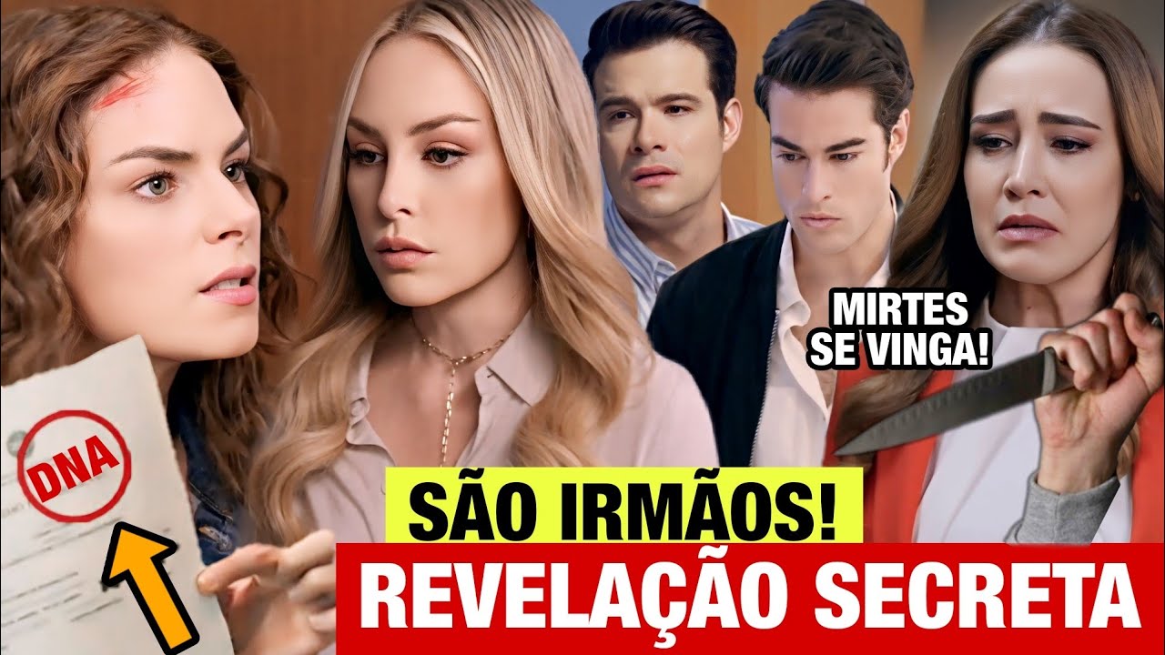 Contigo Sim - Leonardo TEM REVELAÇÃO SECRETA após exame de DNA e Mirtes SE VINGA