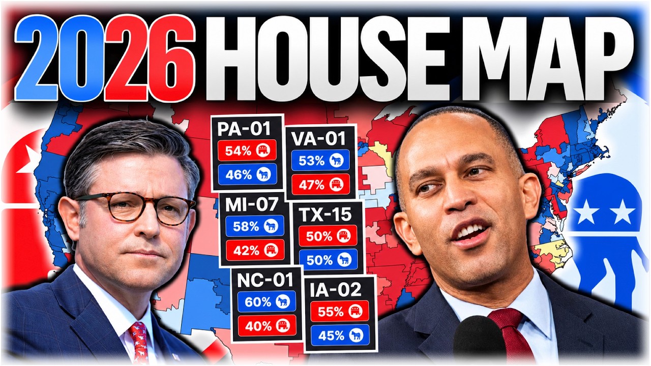 My 2026 US House Predictions Based on the Latest FORECAST!