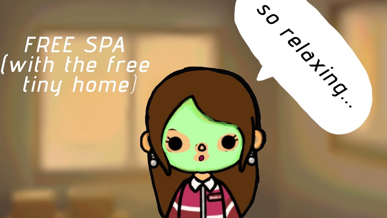 FREE SPA! (with the tiny home) #tocaboca #tocalife #freetocaboca #nomoney