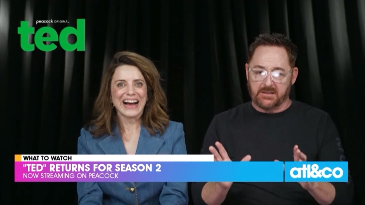 Alanna Ubach and Scott Grimes - Ted Interview, 11Alive Atlanta