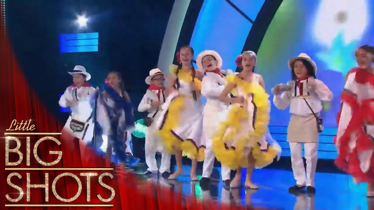 Colombia Dancers La Mula Rucia Routine | Little Big Shots