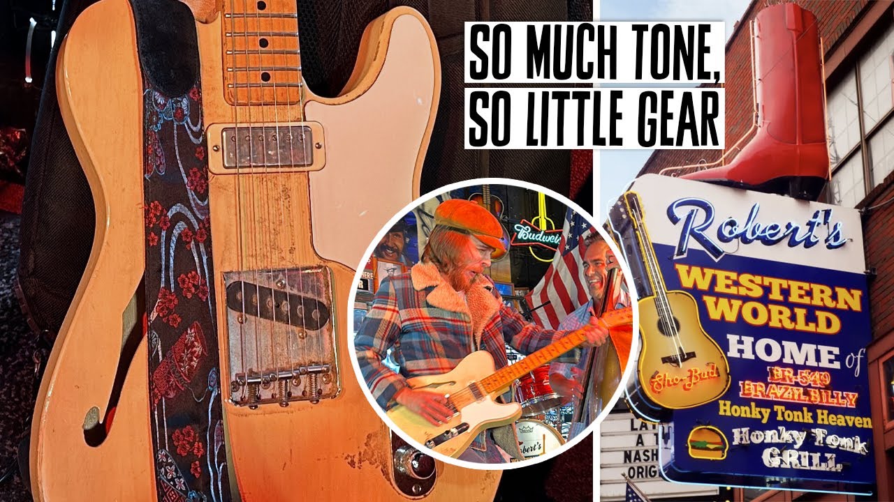 How Luke McQueary Gets So Much Tone From So Little Gear | Kelley's Heroes at Robert's Western World