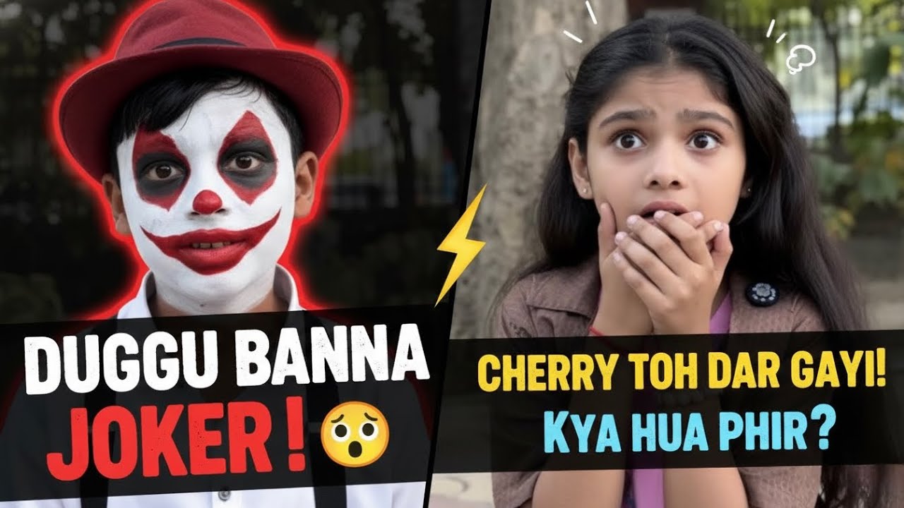 DUGGU BANNA JOCKER 🤡 ! 😳 CHERRY TOH DAR GHAYI 🥺🥲