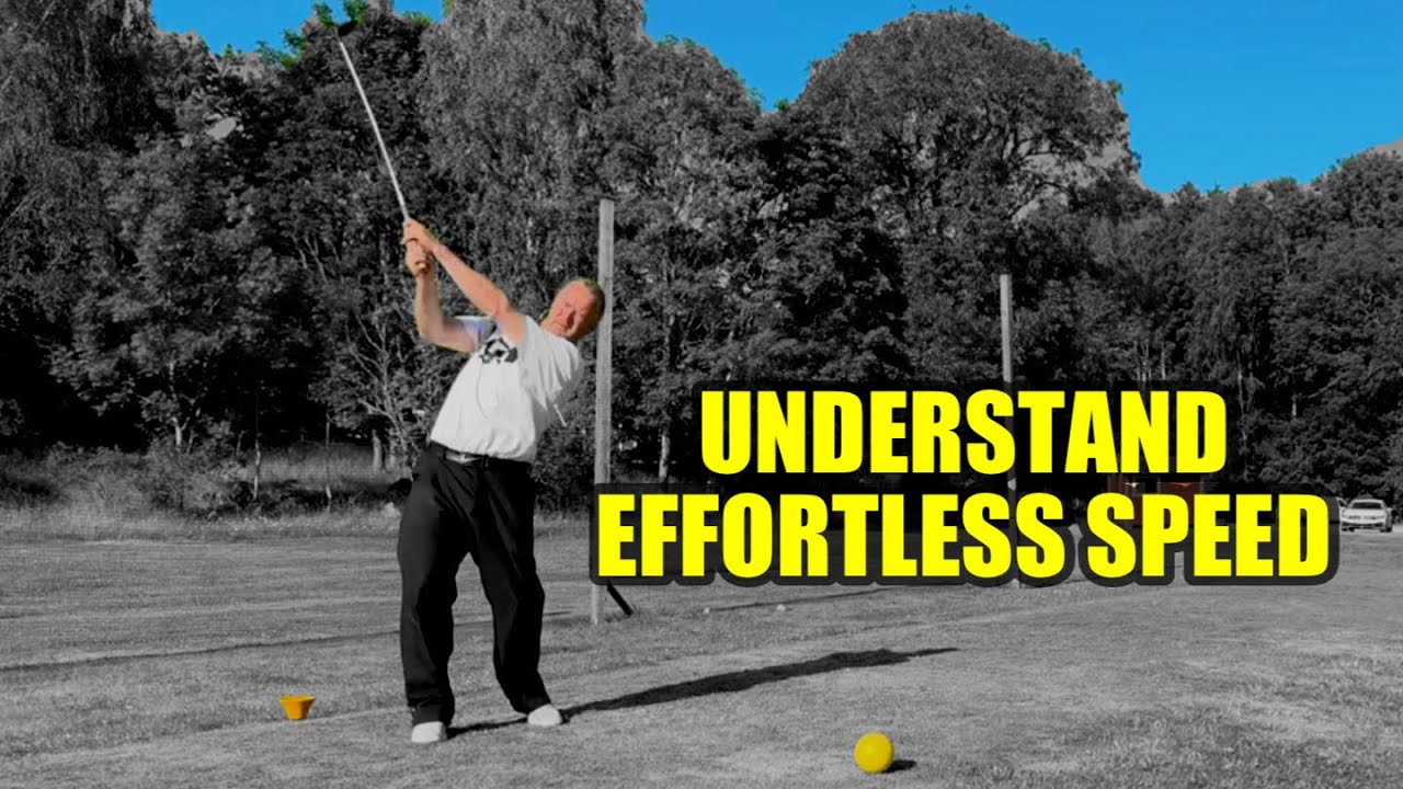 Understand effortless swing speed…