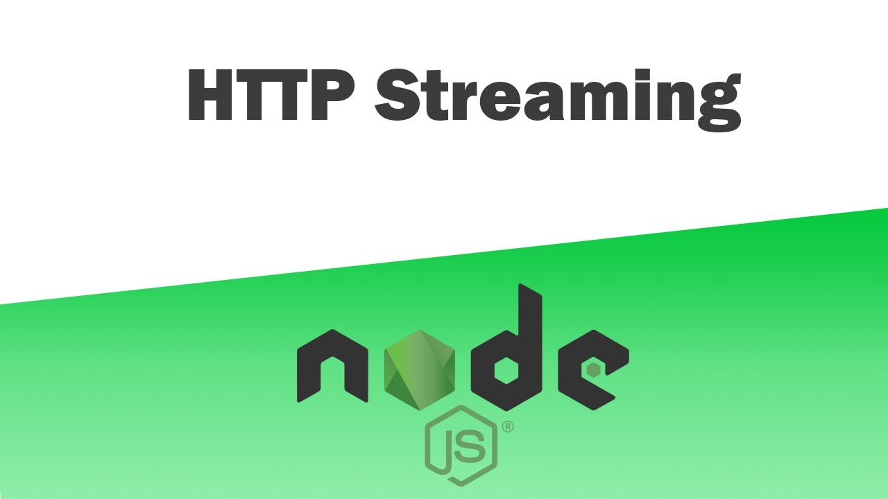 Node JS — HTTP-потоковая передача