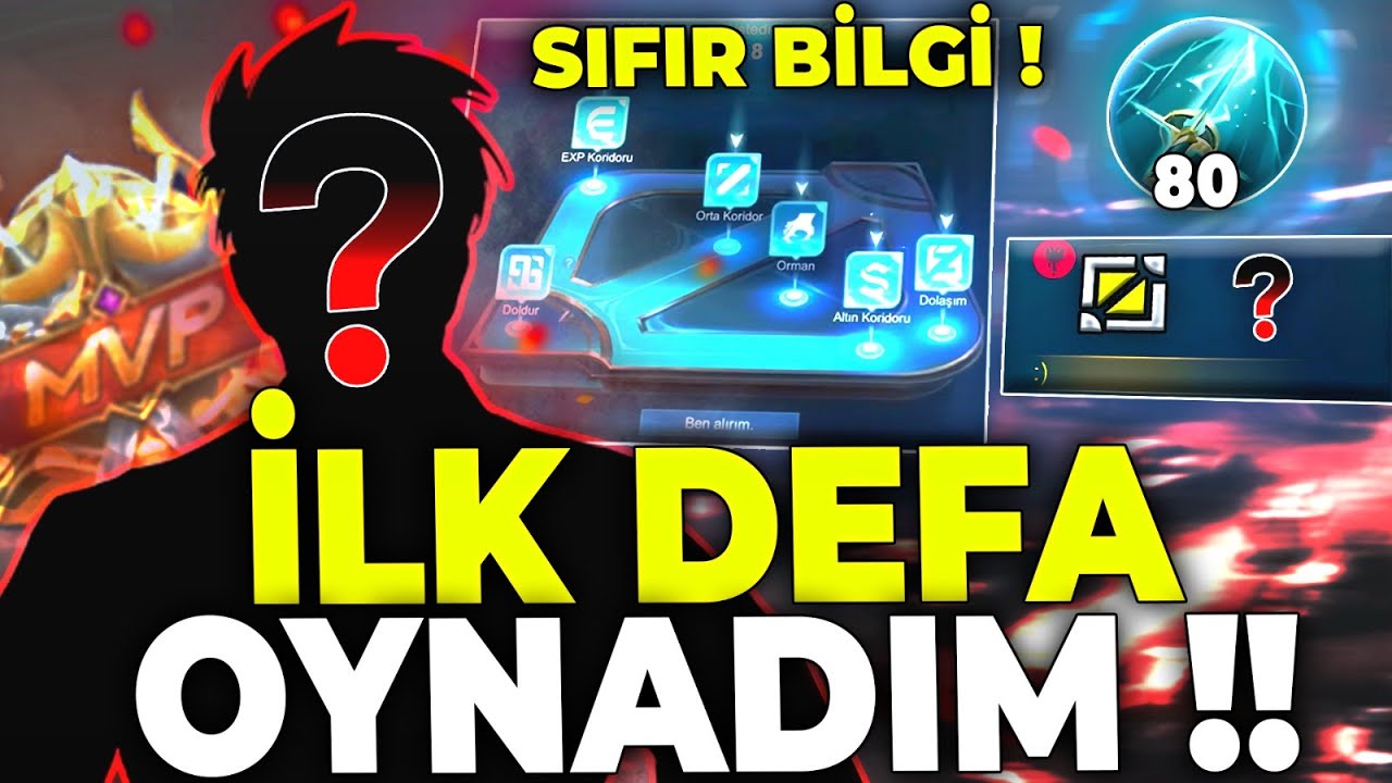 BU HEROYU HAYATIMDA İLK KEZ OYNUYORUM!! (SIRALI MAÇ) Jin | Mobile Legends