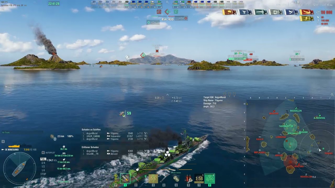 World of Warships  Minegumo