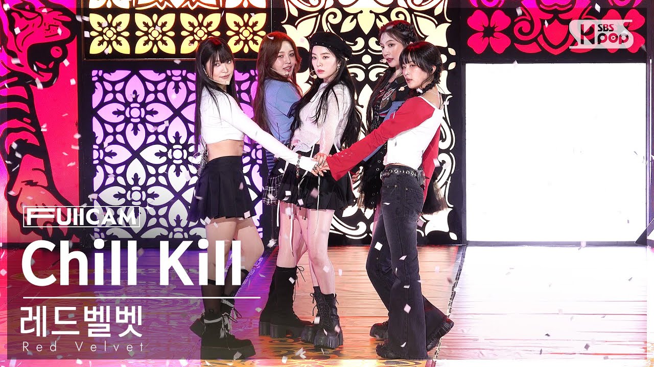 [안방1열 풀캠4K] 레드벨벳 'Chill Kill' (Red Velvet FullCam)│@SBS Inkigayo 231119