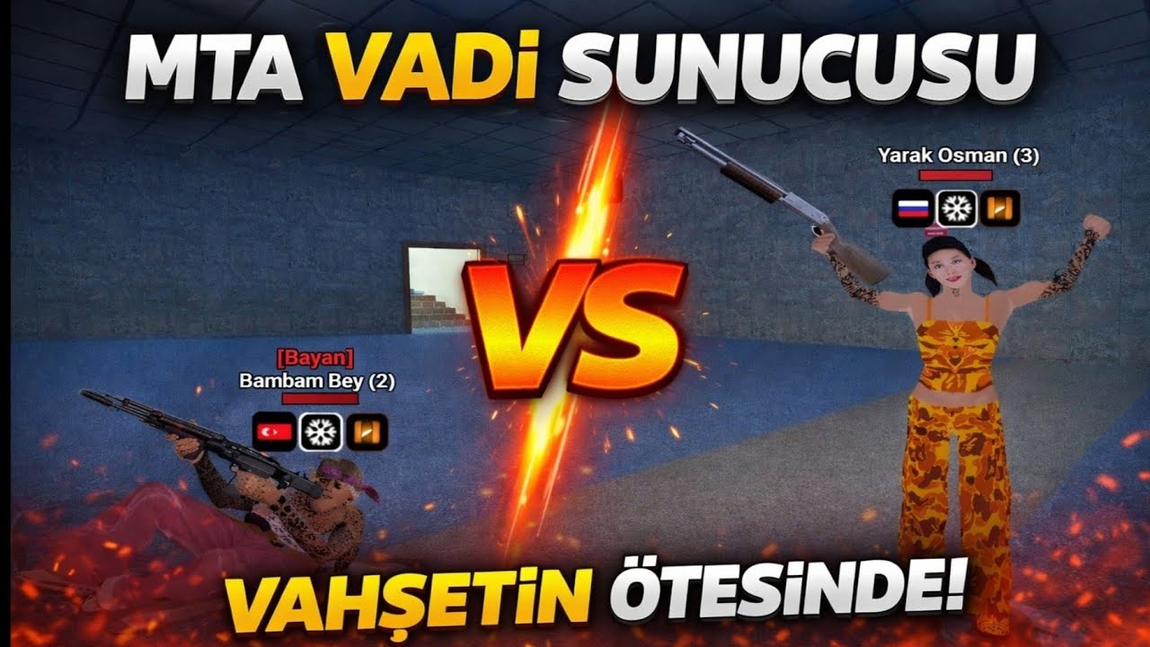 MTA SA VADİ DETPLAY SUNUCUSU POMPALI VS ATIYORUZ 
