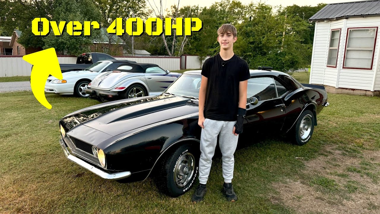 Мой сын-подросток водит свой первый классический маслкар — Chevrolet Camaro 1967 года выпуска