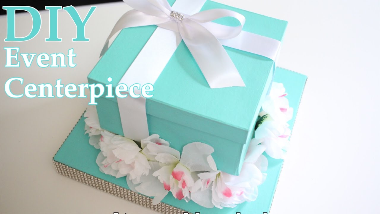 DIY Centerpiece - Tiffany Inspired