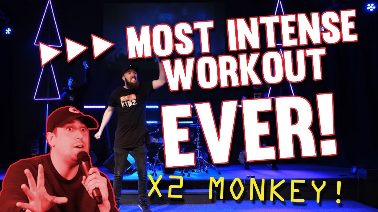 MOST INTENSE WORKOUT EVER! - DOUBLE SPEED MONKEY!