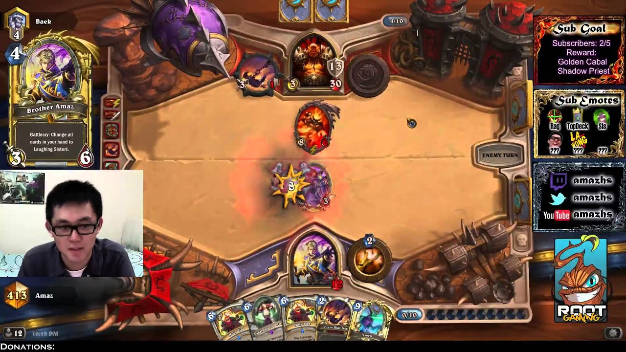 Be nice to your Ragnaros. Always.
