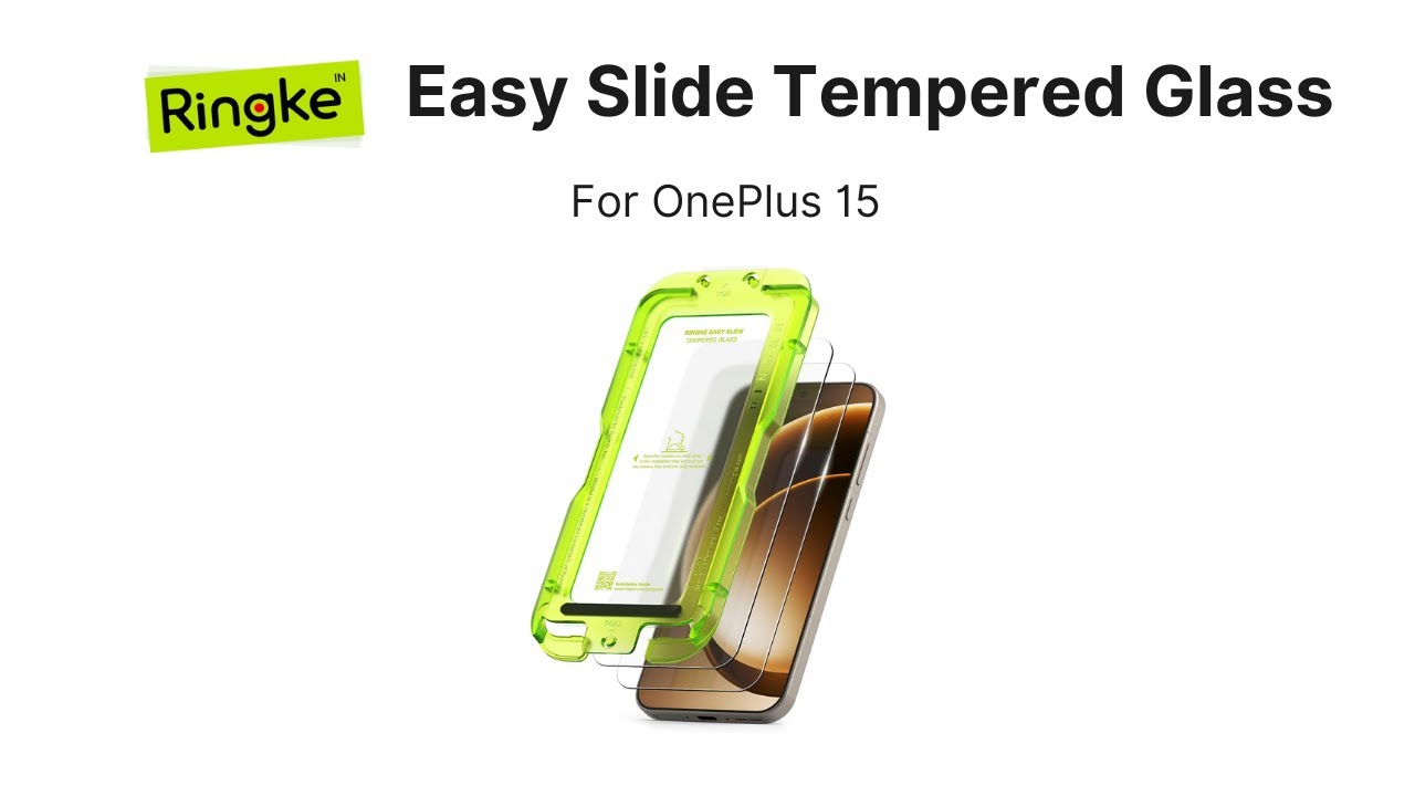 Ringke Easy Slide Tempered Glass for Oneplus 15