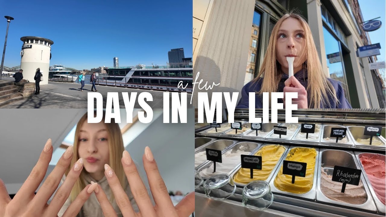 Eine Woche in meinem Leben 🍨 Bewerbungsgespräch, Nagelstudio und Shopping in Köln