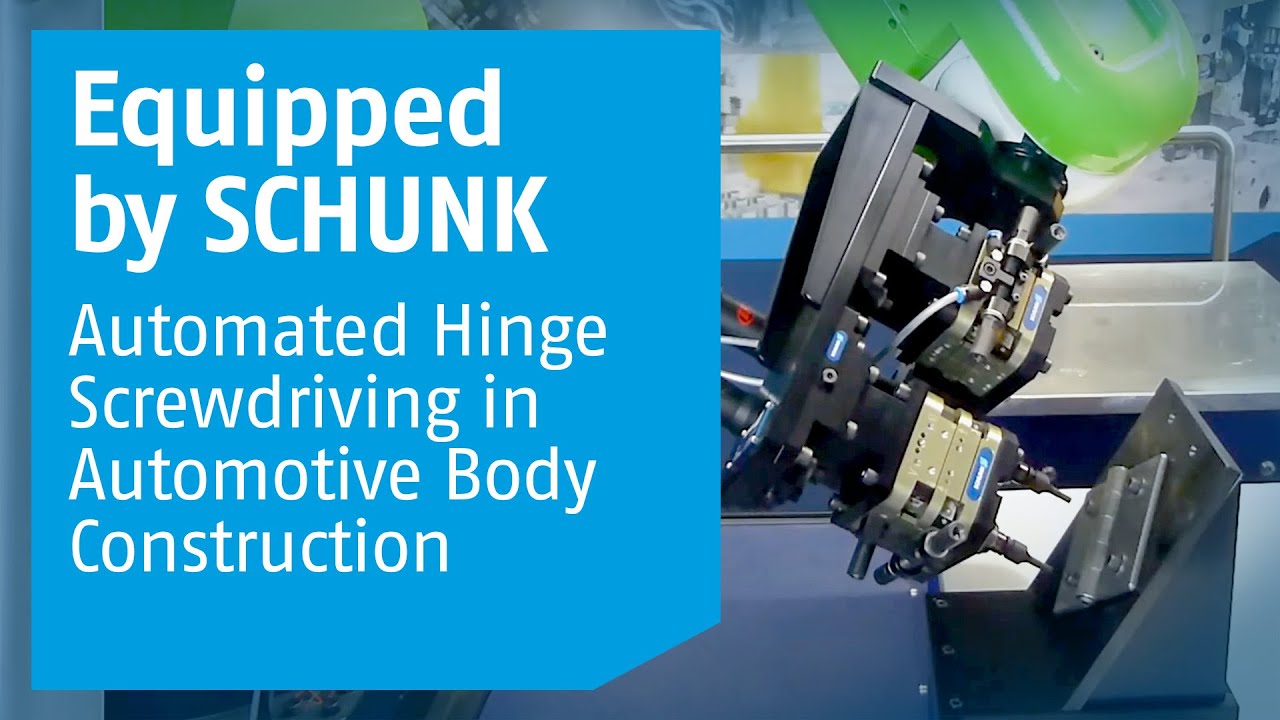 Equipped by SCHUNK &ndash; Greifsystem-Sonderl&ouml;sung in der Automotive Industrie