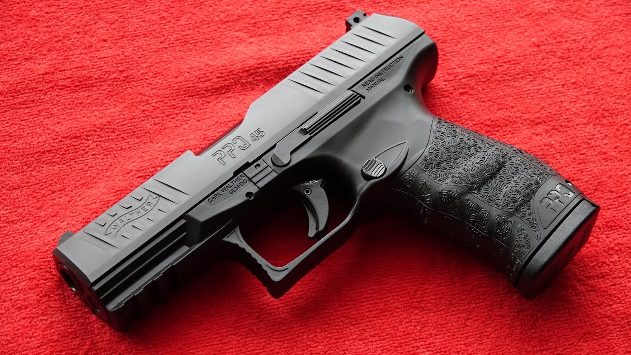 NEW Walther PPQ .45 ACP First Look (HD)