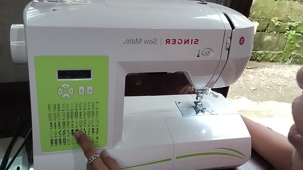 How to use Singer Sew Mate 5400?