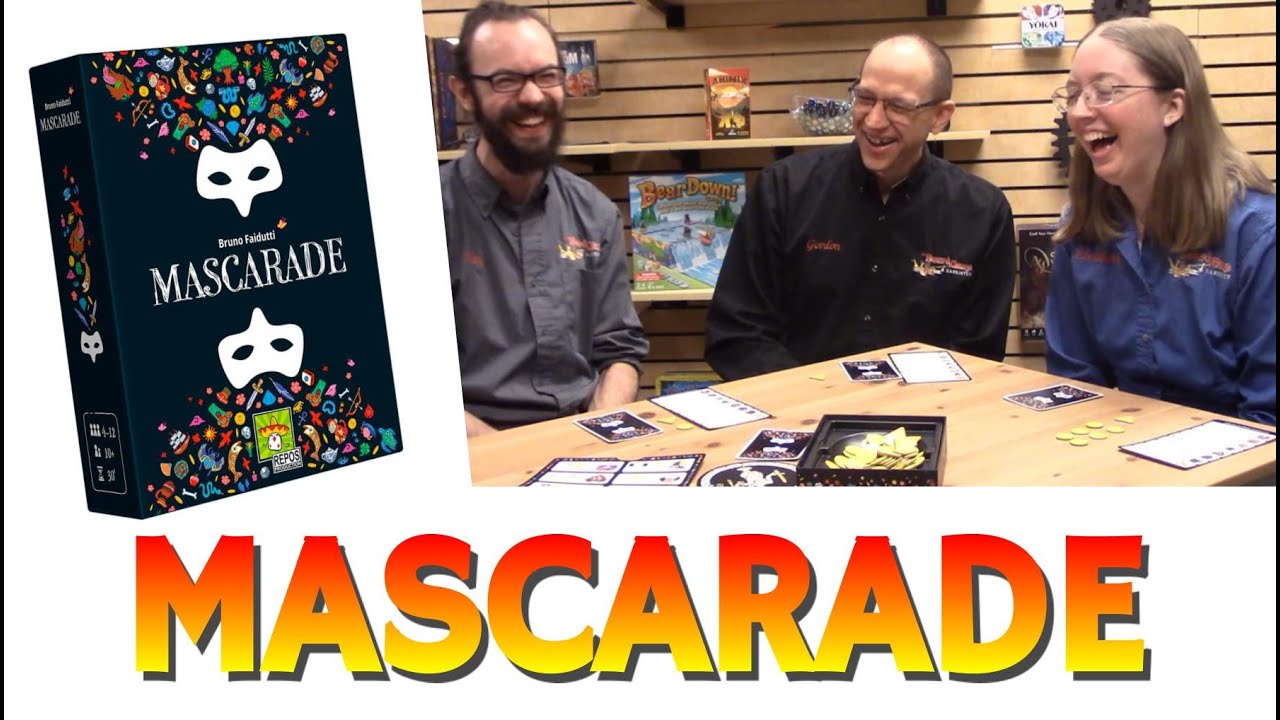 Mascarade Playthrough—5 Players, 2nd Edition