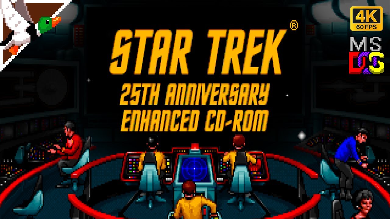 Star Trek: 25th Anniversary (DOS) | 100% | 4K | Full Playthrough No Commentary