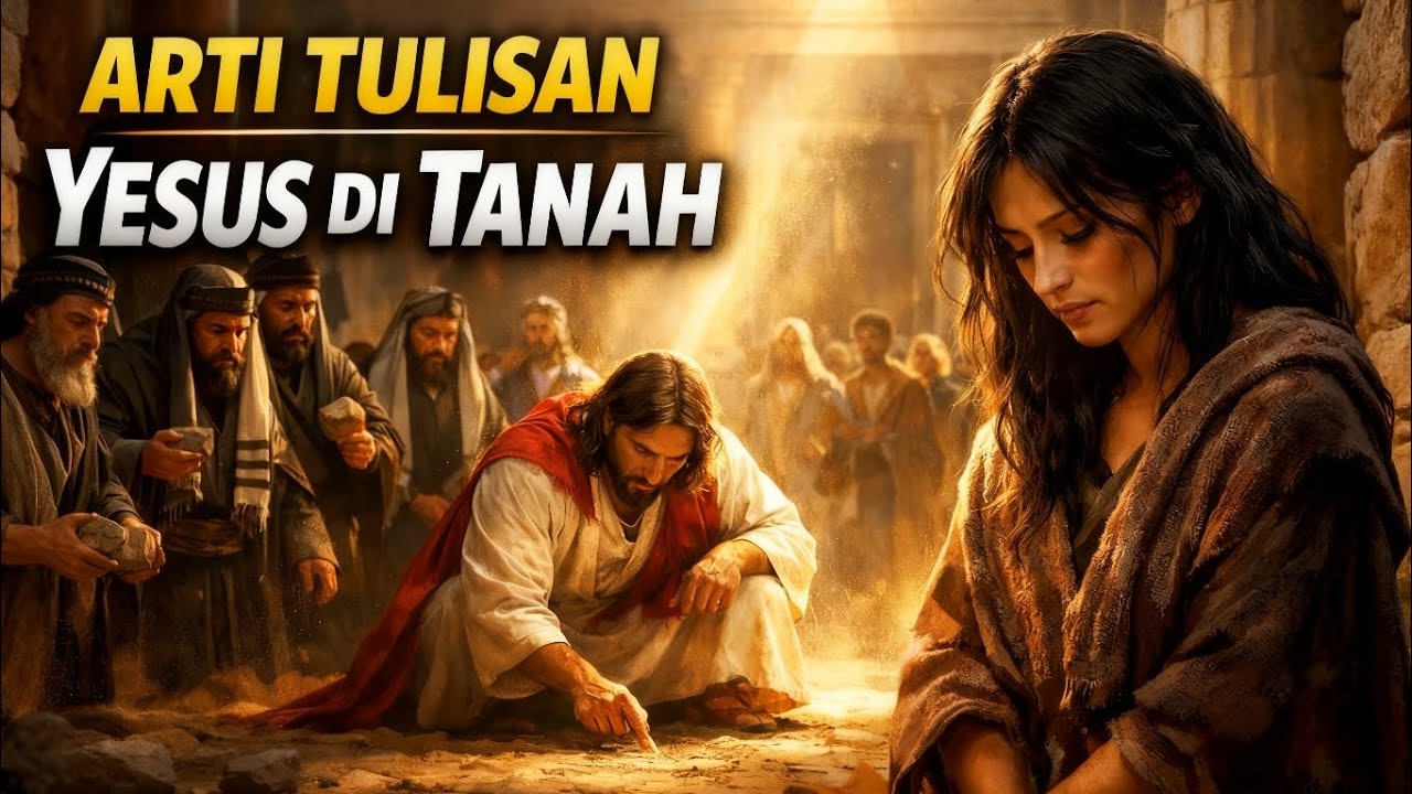 Cerita Alkitab : Arti tulisan Yesus di tanah