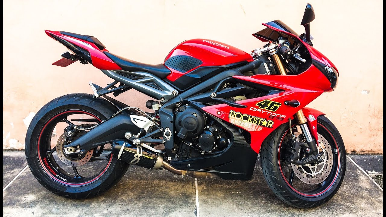 Triumph Daytona 675 | Two brothers Exhaust Sound