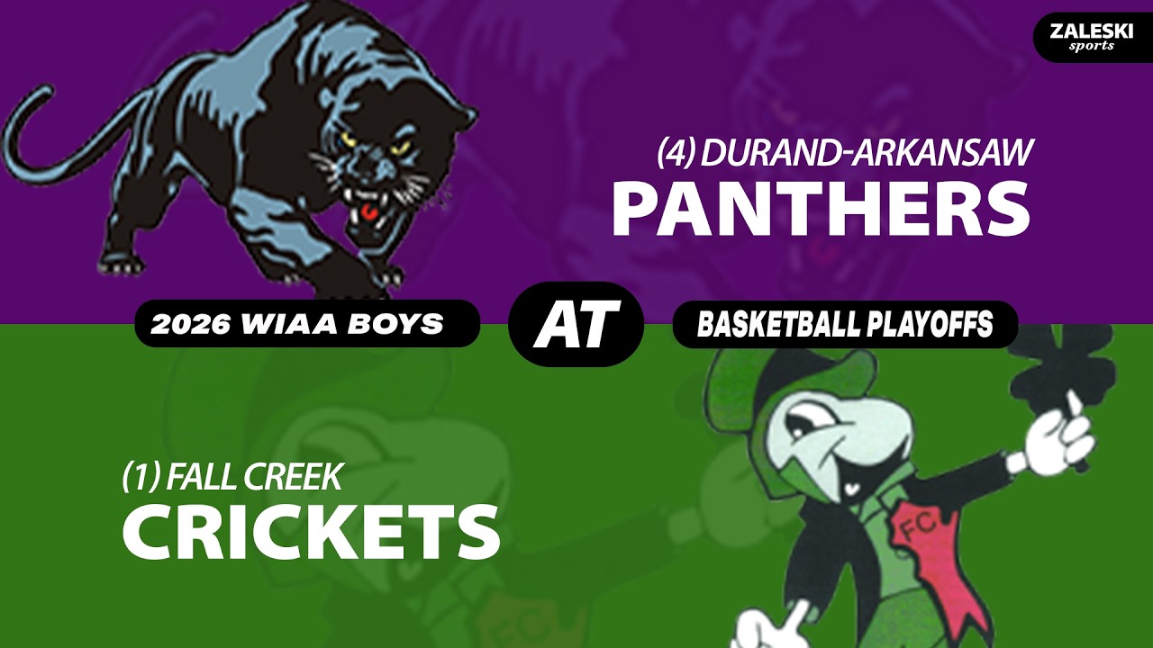 (4) Durand-Arkansaw at (1) Fall Creek | 2026 WIAA Boys Basketball Regional Final
