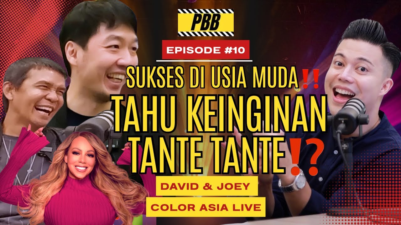 SUKSES DI USIA MUDA‼️TAHU KEINGINAN TANTE-TANTE⁉️ CERITA DAVID & JOEY PBB EPS 10