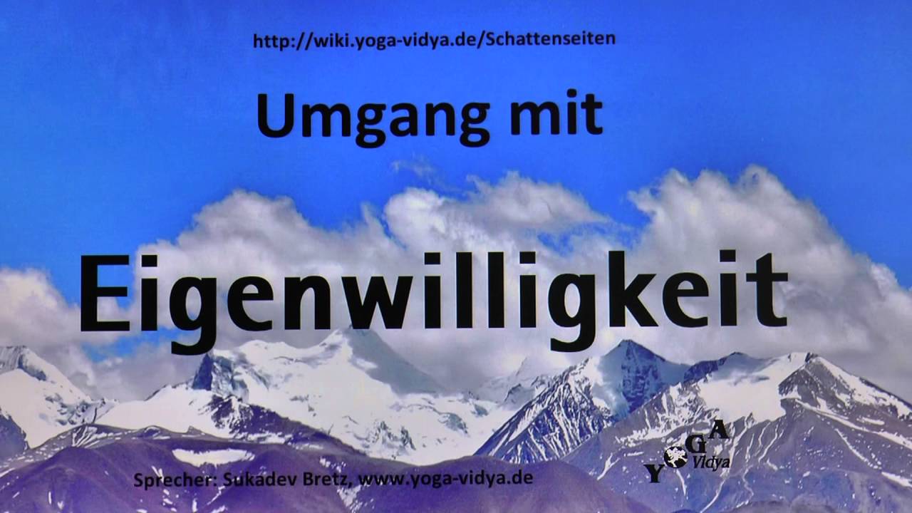Eigenwilligkeit