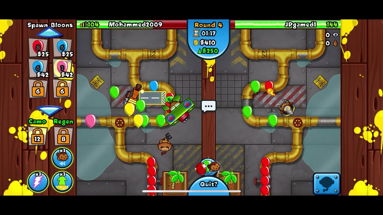 قيم سريع (BTD Battles) بدون موسيقى 