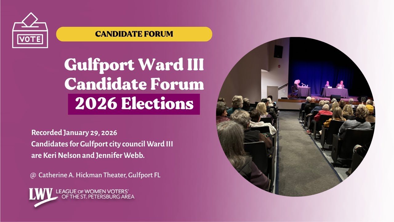 Gulfport Ward III Candidate Forum 2026 Elections