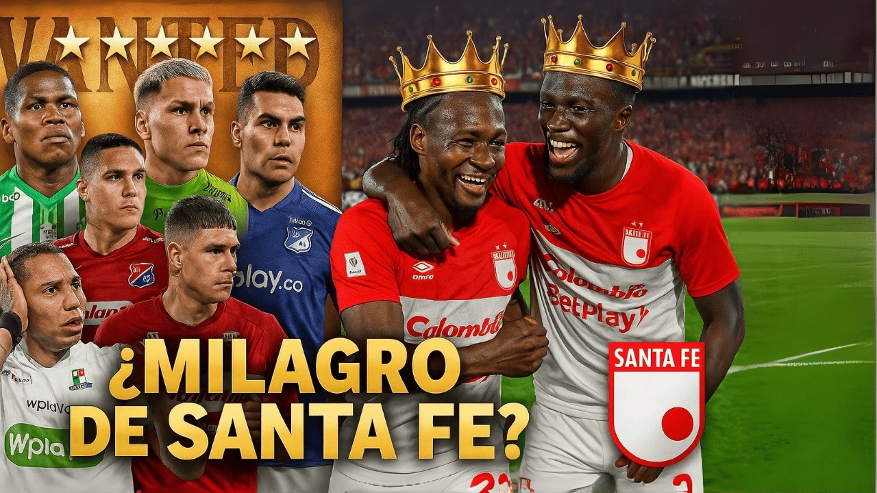 🔥EL CAMPEÓN MÁS IMPROBABLE DE LA HISTORIA: SANTA FE 2025😱⭐🇲🇨 LIGA BETPLAY 2025